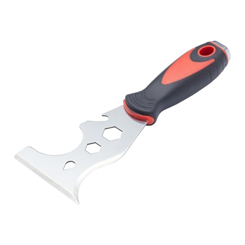 Fit For The Job 13 in 1 Multi Scraper Tool, Farbentferner, Multi Stripper und Tapetenschaber, Professionelles Maler & Dekorateure Werkzeug für schnelle Farb- und Tapetenentfernung Fit For The Job 13 in 1 Multi Scraper Tool, Farbentferner, Multi Stripper und Tapetenschaber, Professionelles Maler & Dekorateure Werkzeug für schnelle Farb- und Tapetenentfernung