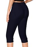 Hybrid & Company Women's Butt Lift Super Comfy Stretch Denim Capri Short Jeans Q43308 Navy 11