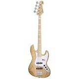 SX (エスエックス) ベースギター JBタイプ アッシュボディ パールピックガード SJB75P/NA