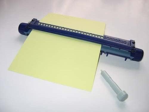 Braille Read-and-Write Slate and Stylus, (Upward Writing Slate with Roller) for School, Braille Learning, Home, Teachers, Students, and Gifts - by Blind in Mind, The Braille Superstore