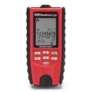 Platinum Tools T130 VDV MapMaster 3.0 - Cable Tester Main Unit and Remote Only