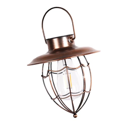 FIXOSHEE Lámpara Solar Colgante LED Vintage Exterior para Jardín Iluminación para Terraza y Patio Decorativa y Ahorro Energético