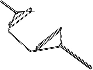 HulkFit Olympic 2-Inch Hex Weight Lifting Trap Bar, 1000-Pound Capacity (Black, Regular)