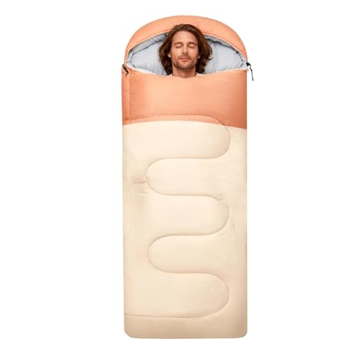 Sacs de Couchage pour Les Adultes,Équipement De Camping Léger Et Résistant Au Vent Portable | Sac De Couchage pour Adultes pour Temps Froid - pour Vacances, Voyage, Road Trip, Escalade