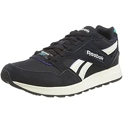 Reebok GL 1000, Zapatillas de Running Hombre, Multicolor (Core Black/Classic White/Classic Teal), 43 EU