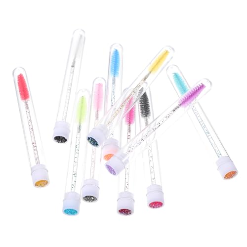 Didiseaon Easy Stick Mascara Brush 20pcs Tube Eyelash Brush for Natural Finish Makeup