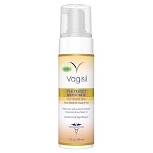 Vagisil Itch Protect Mousse Wash for Daily Use to Help Break the Cycle of Itch, pH Balanced, Hypoallergenic, 6 fl oz
