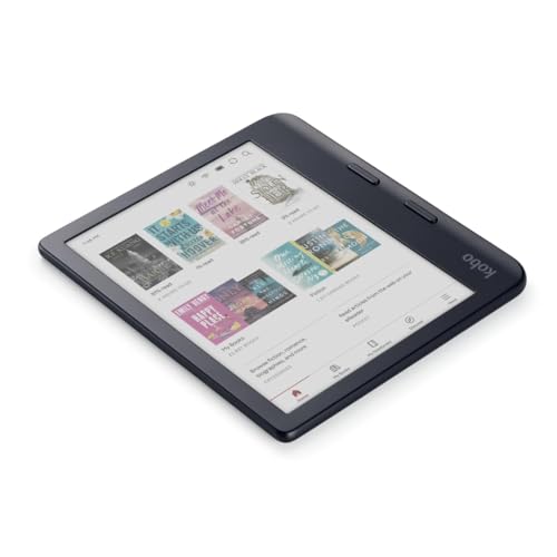 Kobo Libra Colour | eReader | 7” Glare-Free Colour E Ink Kaleido™ 3 Display | Dark Mode Option | Audiobooks | Waterproof | 32GB of Storage | Black