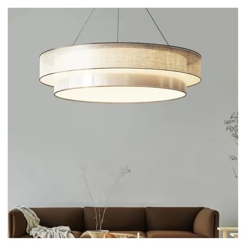 Suspension LED en tissu pour éliminer l'éclairage agressif du salon