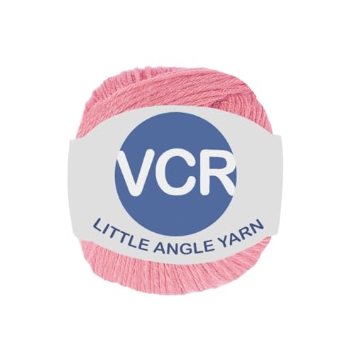 Image of VCR 4 Ply Dusty Pink Little Angle Yarn, 25 Grams, 92 Meters Length, 100% Acrylic Soft Baby Knitting Yarn for Crochet, Newborn Sweaters, Soft Baby Socks, Mittens and Leggings, Pack of 1