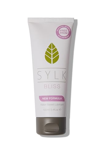 SYLK Bliss Natural Water Lubricant Gel Intimate Moisturiser for Vagina Non-Sticky Toy and Condom Safe 100 ml