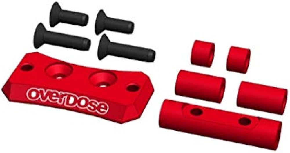 overdose アルミクーリングファンマウント　レッド od2442b Amazon.co.jp: アルミクーリングファンマウント レッド(For Vacula II