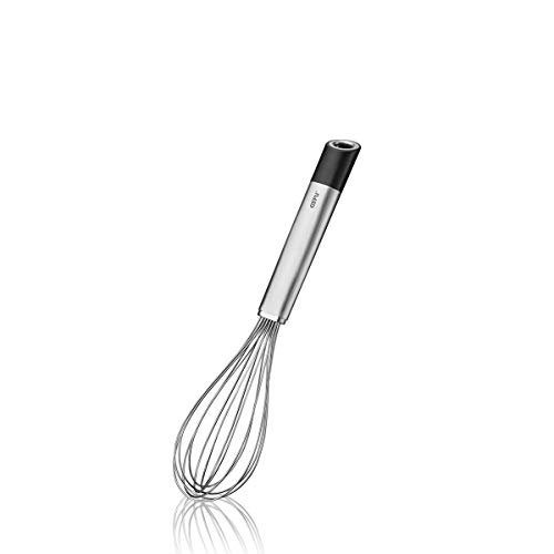 GEFU 29206 Edelstahl Schneebesen PRIMELINE 28 cm, zur Verwendung im Topf oder in der Pfanne - Profi Zubehör für die Küche