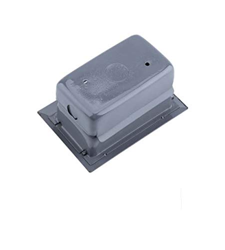 Interruptor de puerta de garaje de 3 botones con tapa de casete y llave de control 4