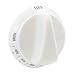 Red Hound Auto 1 Oven Range Thermostat Temperature Knob White Replacement Compatible with General Electric Hotpoint RCA Stove WB03K10036