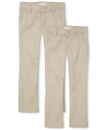 Image of The Children's Place Girls Stretch Skinny Chino Pants, multipacks