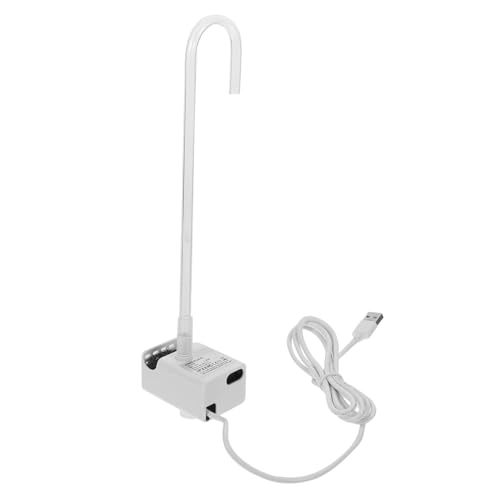 Sosoport USB Mini Submersible Water Pump Low Noise Micro Water Pump for Fish Tank Circulation Effortless Operation for Aquariums and Rockery Fountains Pipe Included