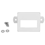 Fafeims Abdeckung des Anti -Theft -Sensorschutzes, Kompatibilität, Stahlmaterial, Diebstahlschutz, Einfachen Betrieb, Idealer Austausch für Vordere Sensor mit Sicherem Schutz (WHITE)