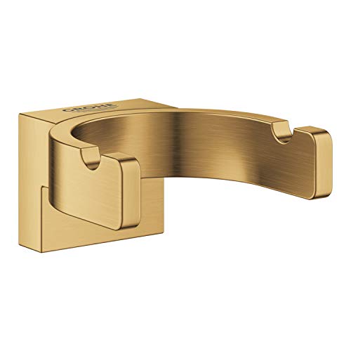 GROHE 41049GN0 Selection Double Robe Hook, Brushed Cool Sunrise