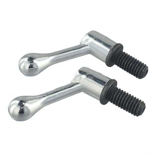 LUCKCDUO - LUCKCDUO Milling Machine Accessories 2PC Adjustable Fixed Handle with Thread Design