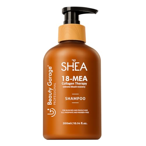 Image of Beauty Garage Shea 18-Mea Collagen Therapy Shampoo 300ml
