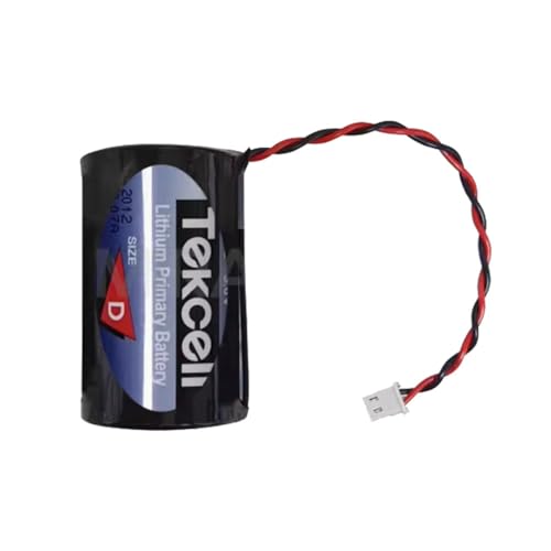 KAKAA (Pack of 1) 3.6V 19000mAh D Size Lithium Battery with Plug for Tekcell SB-D02 Non Rechargeable