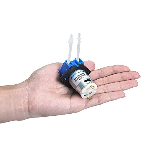 Pompe péristaltique à faible débit 12V dc Kamoer NKP liquide petite pompe | DIY de dosage pour aquarium laboratoire analytique 3mm ID x 5mm OD