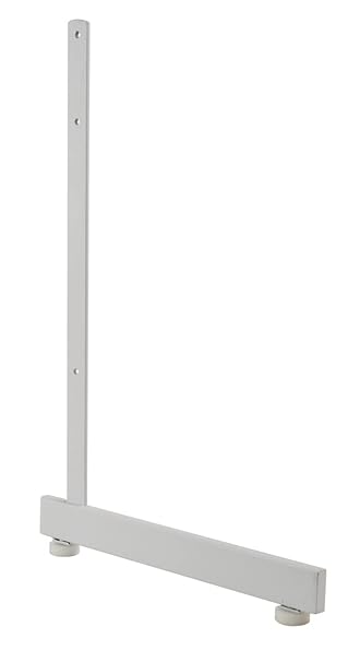 212 Main GL512-W L-Shaped Leg for Grid Panel, White - Semigloss