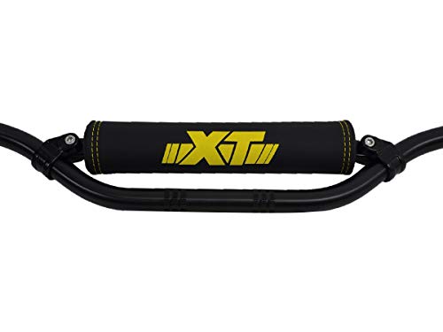 Coussin de barre transversale compatible avec Yamaha XT finitions logo jaune