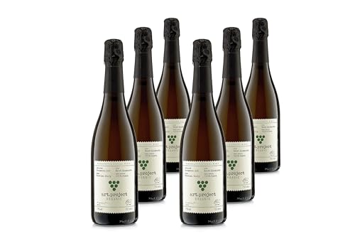 Image of art.project | Prosecco DOC Treviso | Organic, Sustainable and Vegan Sparkling Wine | 75cl x 6