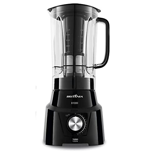 Liquidificador, B1000, 3L, Preto, 110v, Britânia