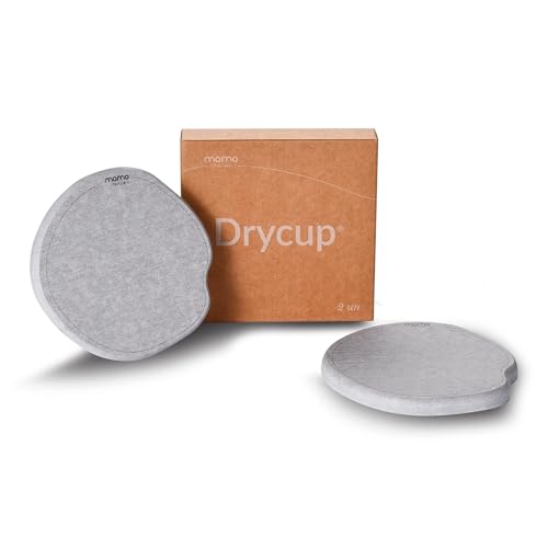DryCup: Porta Copos de Terra Diatomácea, seca em 1 minuto, Momo Lifestyle, formato orgânico concha (