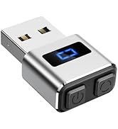 meatanty Metal Tiny Mouse Jiggler, USB Mouse Mover Undetectable, Automatic Shaker with Screen, 3 ...