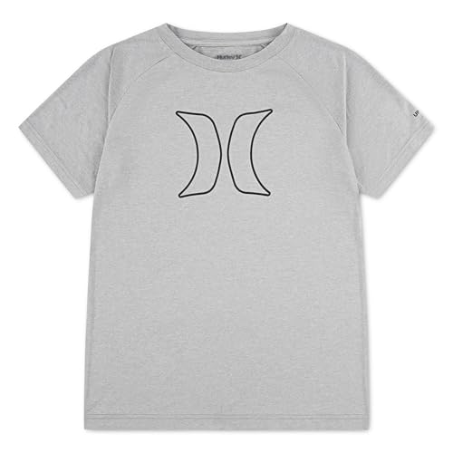 Image of Hurley Boys' Icon UPF 50+ Rash Guard Swim