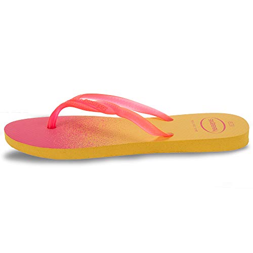 Chinelo Fantasia Up, Havaianas, Feminino, Amarelo Ouro, 35/36