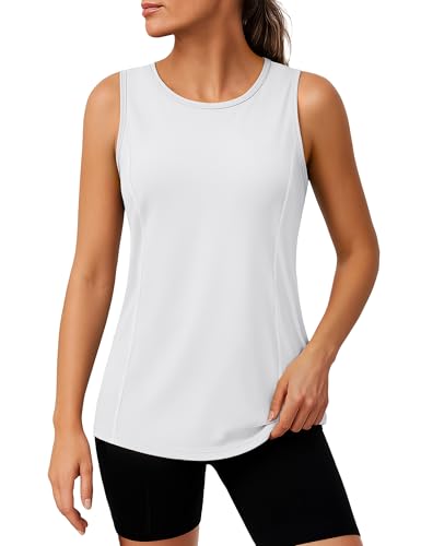 Amazon.com: TACVASEN Womens Sleeveless Workout Shirts Quick Dry
