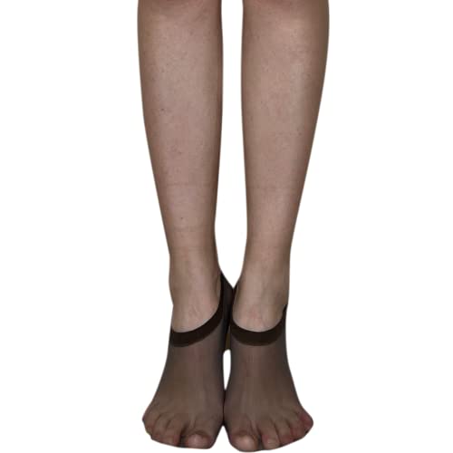 Sheer Foot Sock, 12 Pairs, Made In Taiwan (French Coffee)2