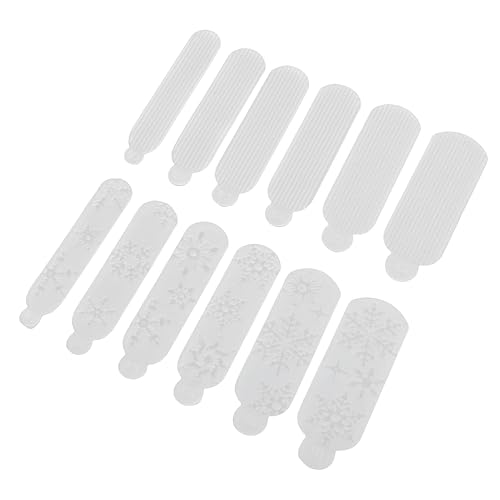 BRRNOO Plantilla 3D para Decoración de Uñas con Impresión Estéreo, Molde Reutilizable para Decoración de Uñas, Herramienta de Bricolaje [en casa] (C)