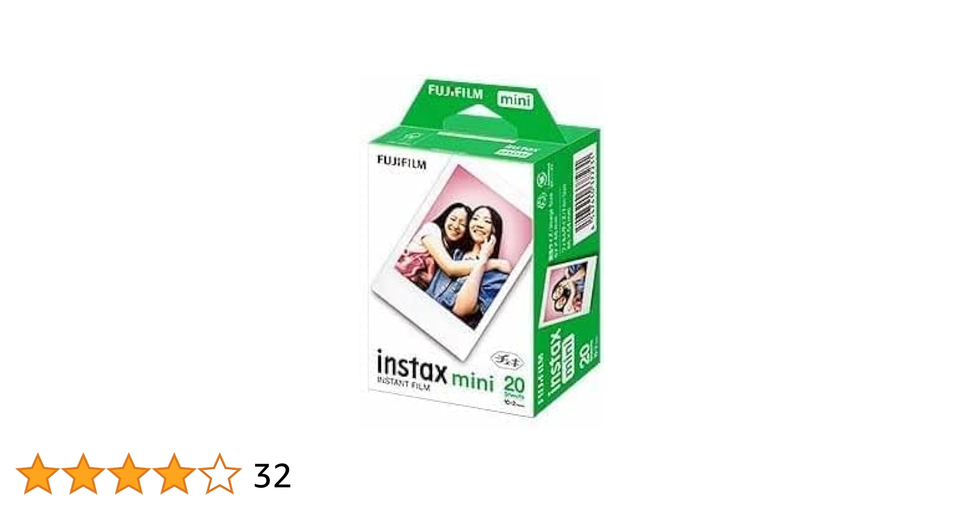 Amazon | 富士フィルム チェキ フィルム instax mini JP2