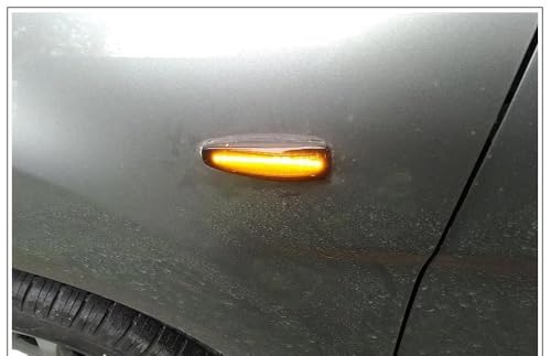 dla Mitsubishi dla Lancer dla Evo X dla Outlander dla sportu dla Mirage 2 szt. Dynamiczne boczne światło kierunkowskazu lampa obrysowa boczny kierunkowskaz kierunkowskaz kierunkowskaz
