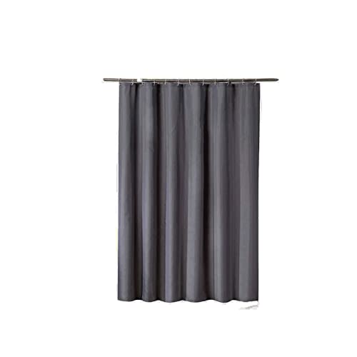 FINPAN Window Curtains Solid Bathroom Shower Curtain Waterproof Shower Curtain Bathroom Curtains with Hooks Polyester Fabric Bath Curtains (Size : W200xH200cm)