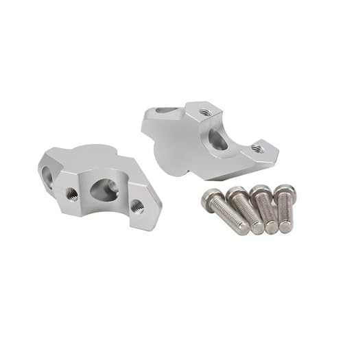 Rehausseurs de guidon CNC 28 mm pour ajuster la hauteur de pilotage du trail BMW F850GS
