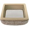 Super Sliders 1 Square Secure Grip Formed Felt Furniture Movers for Hardwood, Beige (20 Pack)