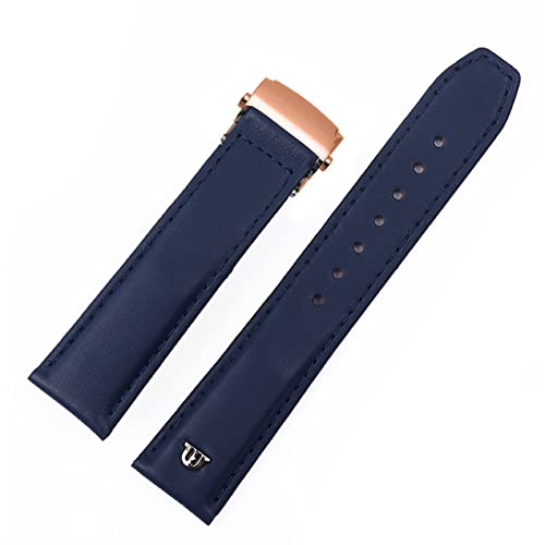 Bracelet montre en cuir véritable pour Maurice Lacroix 20mm 22mm avec boucle déployante élégante