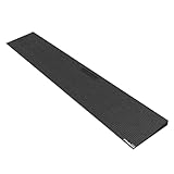 Ruedamann 段差スロープ 高さ2cm ゴム スロープ 耐荷重650kg 滑り止め バリアフリー 段差解消 車椅子 ロボット掃除機 裁断可能 敷居 玄関 ガレージへ