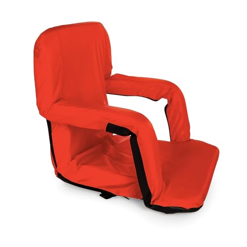Camco 4 Pack 16” x 20” Portable Reclining Stadium Seat,...