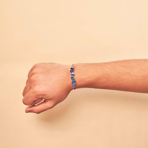 Image of Salty Rakhi for Brother & Bhaiya Bhabhi | Wrist Band Gift Pack for Sister, Bro, Bhaiya and Bhabhi | Bracelet for Men, Women | Fancy Jewellery Combo Gifts | Gift for Rakshabandhan | Traditional Rakhi Gift