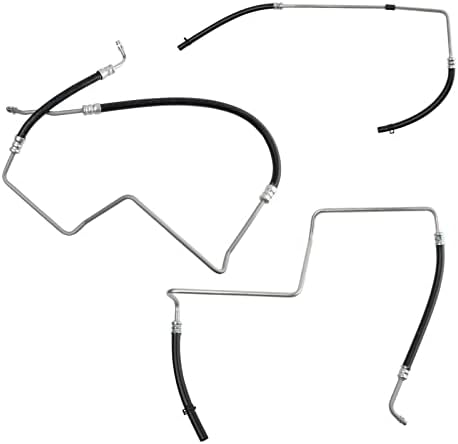 3-PC Power Steering Pressure Hose Kit For Trailblazer, Envoy, Rainier (2002-2009)