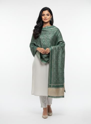 Image of KRITI Premium Woolen Shawl for Women - Soft, Warm & Elegant Winter Wrap