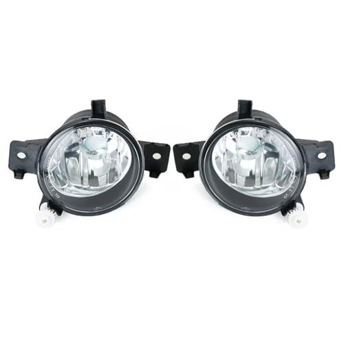 Feux anti-brouillard LED S10 pour BMW X5 E70 LCI 2011-2013 | Paire de phares avec couvercle en verre